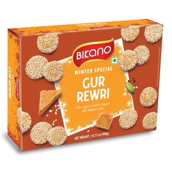 Bikano Bikano Gur Rewri 400g Bikano Bikano Gur Rewri 400g