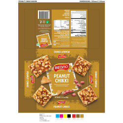 Bikano  Arašídové chikki 200g