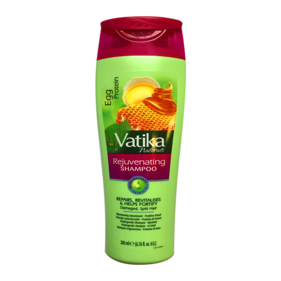 Dabur Vatika Šampon s vaječným proteinem 200ml Dabur Vatika Šampon s vaječným proteinem 200ml