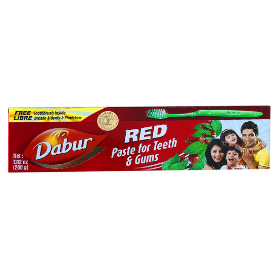 Dabur Red Bylinná Zubní Pasta 200ML Dabur Red Bylinná Zubní Pasta 200ML