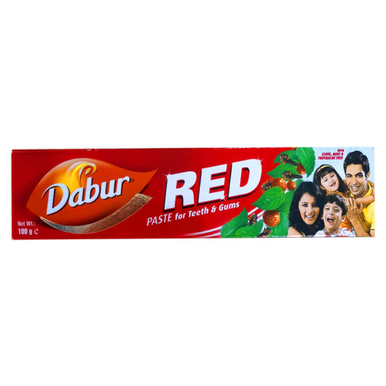 Dabur Red Bylinná Zubní Pasta 100ML Dabur Red Bylinná Zubní Pasta 100ML