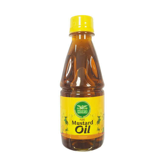 Heera Hořčičný Olej (Heera Pure Mustard Oil) 1Ltr Heera Hořčičný Olej (Heera Pure Mustard Oil) 1Ltr