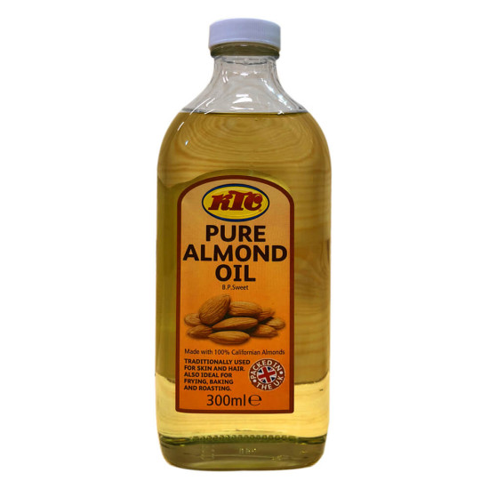 KTC Čistý Mandlový Olej (Pure Almond Oil) 300ML KTC Čistý Mandlový Olej (Pure Almond Oil) 300ML