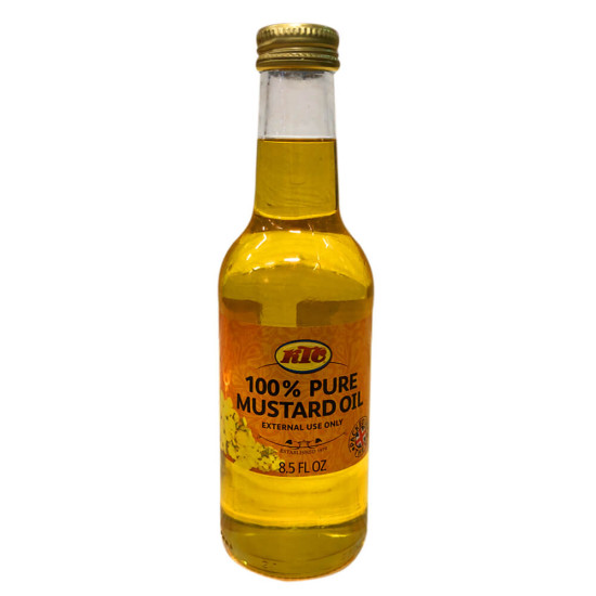 KTC Hořčičný Olej (KTC Pure Mustard Oil) 250ML KTC Hořčičný Olej (KTC Pure Mustard Oil) 250ML