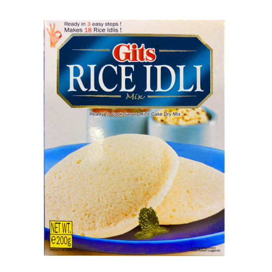 Gits Rice Idli Mix (Hotová Jídla Sladkosti) 200G Gits Rice Idli Mix (Hotová Jídla Sladkosti) 200G