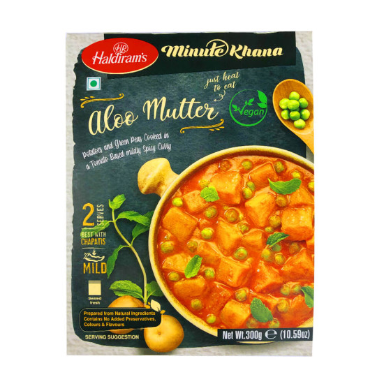 Haldirams Aloo Matar 300G (ZBOZI S PROSLOU TRVANLIVOSTI 20-11-2023) Haldirams Aloo Matar 300G (ZBOZI S PROSLOU TRVANLIVOSTI 20-11-2023)