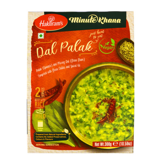 Haldirams Dal Palak 300G (ZBOZI S PROSLOU TRVANLIVOSTI (19-12-2024) Haldirams Dal Palak 300G (ZBOZI S PROSLOU TRVANLIVOSTI (19-12-2024)