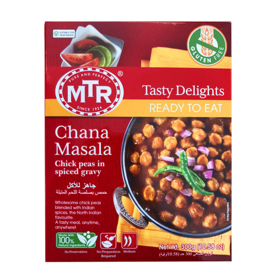 MTR Cizrna v Pálivá omáčka Hotové jídlo 300G MTR Cizrna v Pálivá omáčka Hotové jídlo 300G