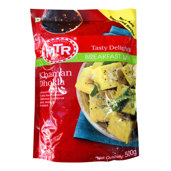 MTR Khaman Dhokla Snack Mix (dort) 500G MTR Khaman Dhokla Snack Mix (dort) 500G