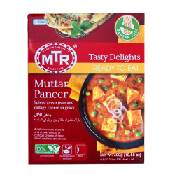 MTR Kořeněné Zelený hrášek a Tvaroh v Omáčka Hotové jídlo 300G