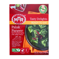 MTR Kořeněné Špenát Omáčka S Chalupa Sýr Hotové jídlo 300G