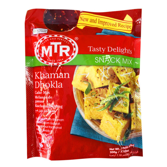 MTR Khaman Dhokla Snack Mix (dort) 200G MTR Khaman Dhokla Snack Mix (dort) 200G