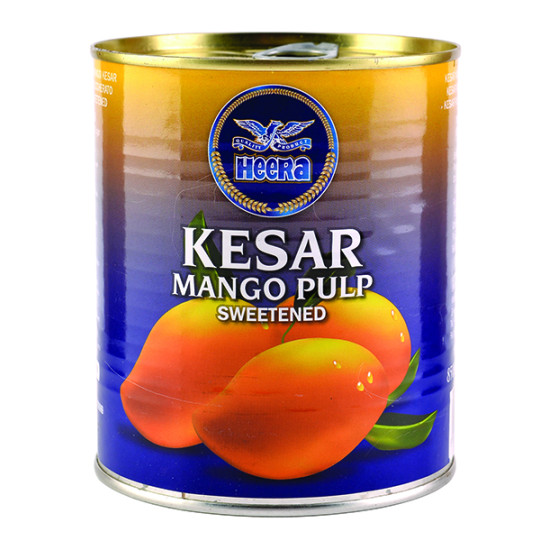 Heera Mangové Pyré (Kesar Mango Pulp) 850G Heera Mangové Pyré (Kesar Mango Pulp) 850G
