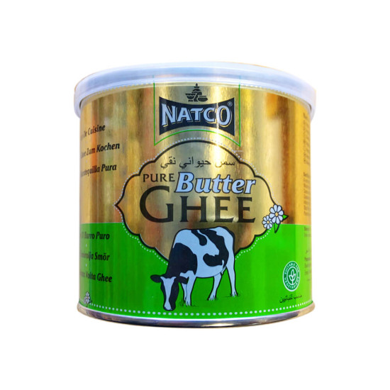 Natco Ghí Pravé Přepuštěné Máslo Ghí (Natco Butter Ghee) 500G Natco Ghí Pravé Přepuštěné Máslo Ghí (Natco Butter Ghee) 500G