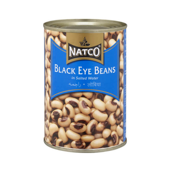 Natco Černooké Fazole (BlackEye Beans) 400g Natco Černooké Fazole (BlackEye Beans) 400g