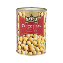 Natco Vařená Cizrna (Chick Peas In Salted Water) 400G