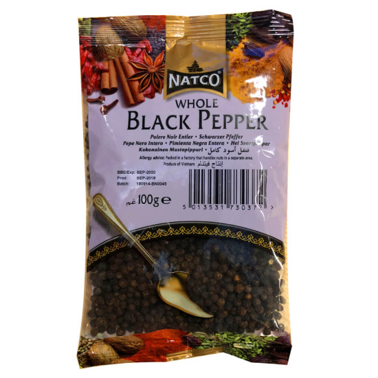 Natco Celý černý pepř (100g) Natco Celý černý pepř (100g)