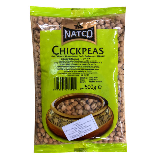 Natco Bílý Cizrna 500G Natco Bílý Cizrna 500G