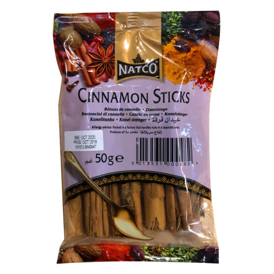 Natco Skořicové tyčinky (50g) Natco Skořicové tyčinky (50g)