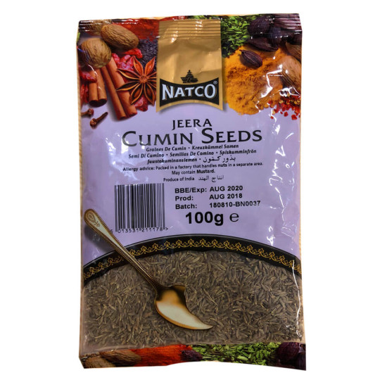 Natco Semínka kmínu (100g) Natco Semínka kmínu (100g)