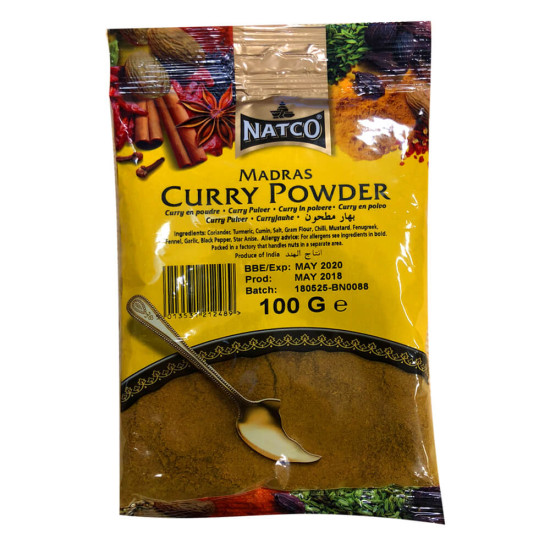 Natco Madras Kari Směs (100g) Natco Madras Kari Směs (100g)