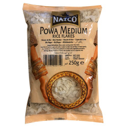 Powa (Poha) Střední Rýže Vločky (250g)