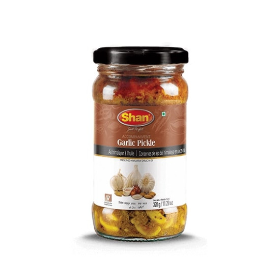 SHAN nakládaný česnek 300G SHAN nakládaný česnek 300G