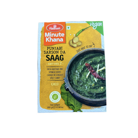 Haldirams Punjabi Sarson Da Saag 300G (ZBOZI S PROSLOU TRVANLIVOSTI (21-09-2024) Haldirams Punjabi Sarson Da Saag 300G (ZBOZI S PROSLOU TRVANLIVOSTI (21-09-2024)