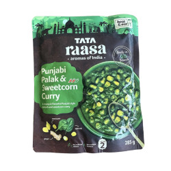 Tata Punjabi Palak & Sweetcorn Curry 285g (ZBOZI S PROSLOU TRVANLIVOSTI (01-2025)