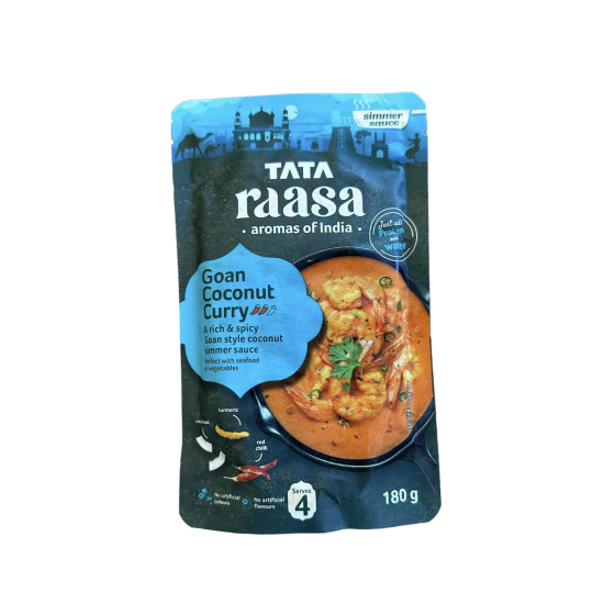 Tata Goan Kokosové Curry 180g (ZBOZI S PROSLOU TRVANLIVOSTI (01-2025) Tata Goan Kokosové Curry 180g (ZBOZI S PROSLOU TRVANLIVOSTI (01-2025)