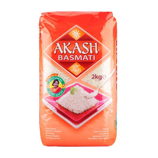Akash Basmati Rýže 2Kg Akash Basmati Rýže 2Kg