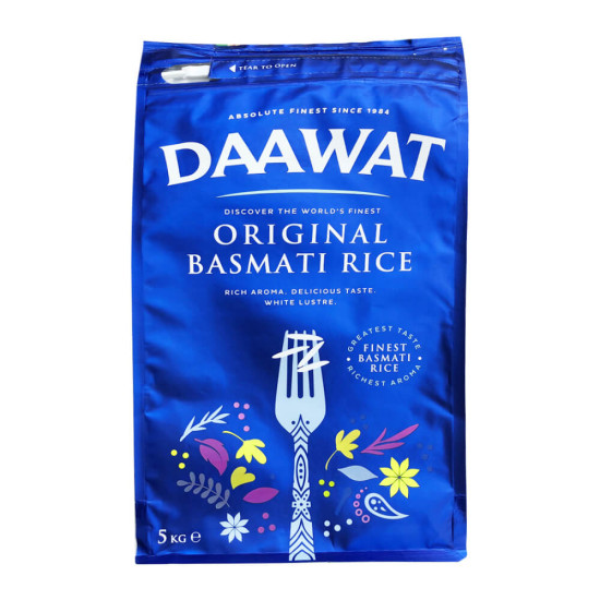 Daawat Originál Basmati Rýže (5Kg) Daawat Originál Basmati Rýže (5Kg)