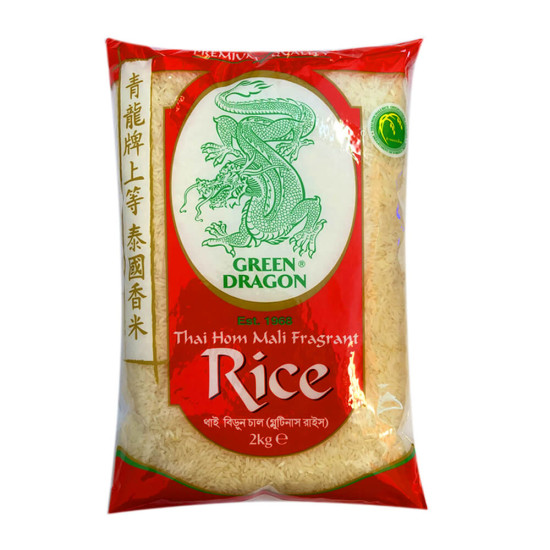 Green Dragon Thajská Jasmínová Rýže 2Kg Green Dragon Thajská Jasmínová Rýže 2Kg