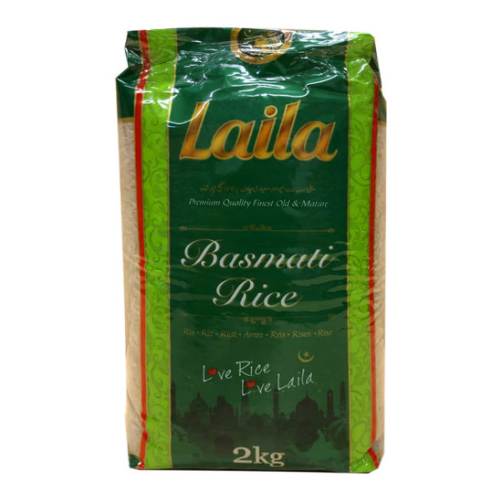 Laila Basmati Rýže 2KG Laila Basmati Rýže 2KG