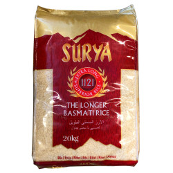 Surya Extra dlouhá Basmati Ryze (20Kg)