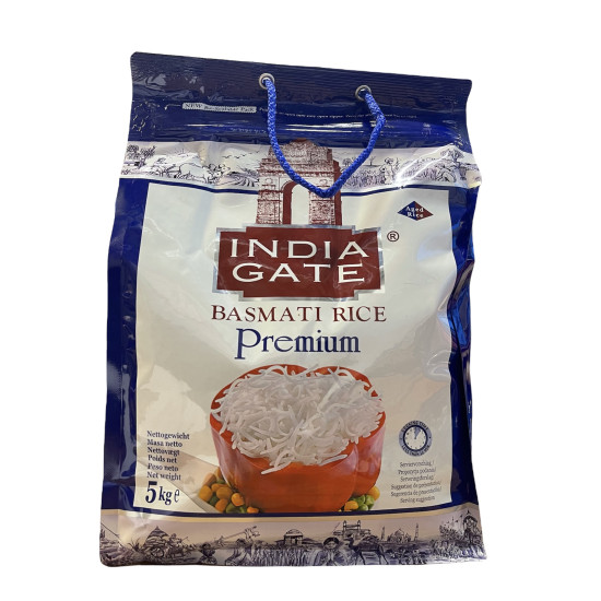 India Gate Premium Basmati Rýže 5KG India Gate Premium Basmati Rýže 5KG