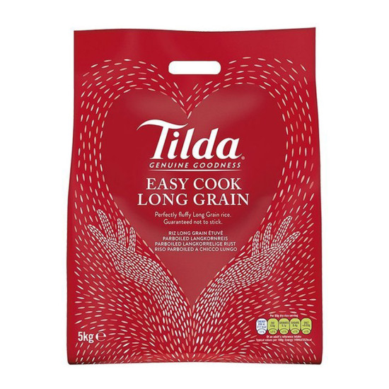 Tilda Předvařená Dlouhozrnná Rýže (Easy Cook Long Grain Rice) 10Kg Tilda Předvařená Dlouhozrnná Rýže (Easy Cook Long Grain Rice) 10Kg