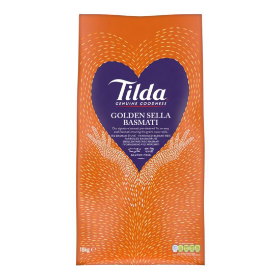 Tilda Zlatá Sella Basmati Rýže 10Kg Tilda Zlatá Sella Basmati Rýže 10Kg