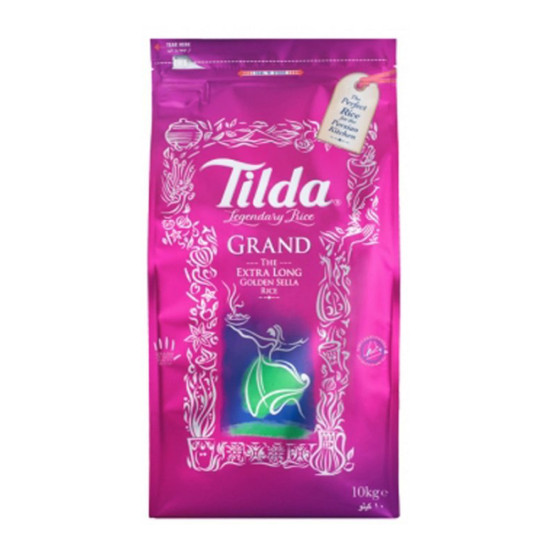 Tilda Extra Dlouhá Sella Rýže 10Kg Tilda Extra Dlouhá Sella Rýže 10Kg