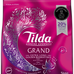 Tilda Extra Dlouhá Sella Rýže 5Kg