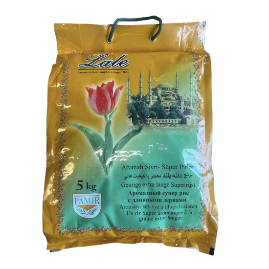 Pamir Extra dlouhá rýže Basmati 5KG Pamir Extra dlouhá rýže Basmati 5KG