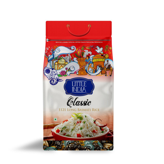 Little India Classic Extra Dlouhá Basmati Rýže 5kg Little India Classic Extra Dlouhá Basmati Rýže 5kg