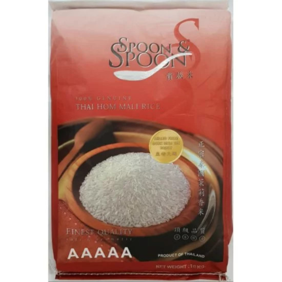 Spoon & Spoon Thajská Jasmínová Rýže 5Kg Spoon & Spoon Thajská Jasmínová Rýže 5Kg