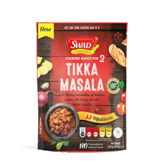SWAD Tikka masala hotová omáčka 250g SWAD Tikka masala hotová omáčka 250g