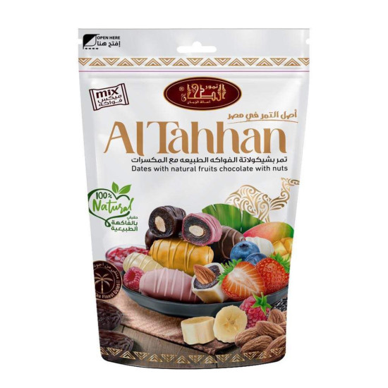 Al Tahhan Datle s čokoládou ovocem a oříšky 250g Al Tahhan Datle s čokoládou ovocem a oříšky 250g