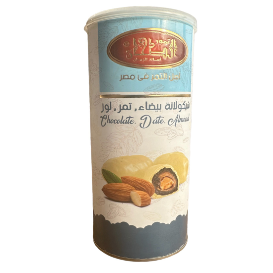 AL Tahhan Datle s bílou čokoládou a mandlemi 200g AL Tahhan Datle s bílou čokoládou a mandlemi 200g