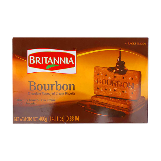 Britannia Bourbon Sušenky 400G Britannia Bourbon Sušenky 400G
