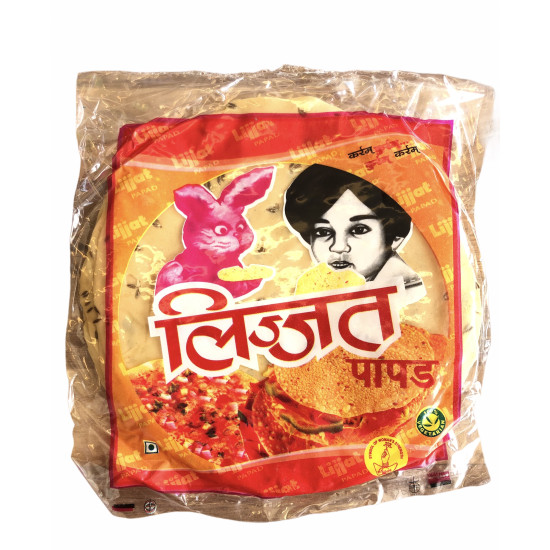 Lijjat Papad s římským kmínem 200G Lijjat Papad s římským kmínem 200G