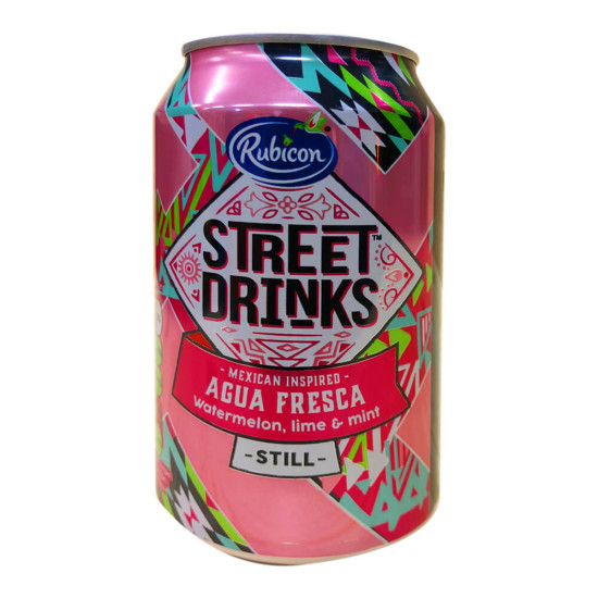 Rubicon Meloun, Limetka A Máta Neperlivý Džus (Agua Fresca) 330ML Rubicon Meloun, Limetka A Máta Neperlivý Džus (Agua Fresca) 330ML