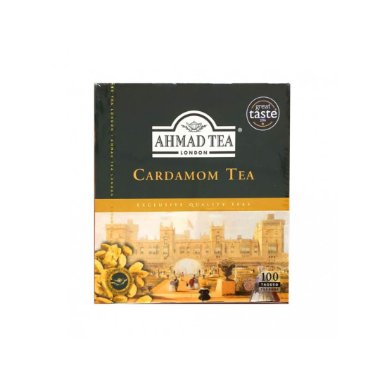 Ahmad Tea Cardamom Tea Černý Čaj S Kardamom 100x2g Ahmad Tea Cardamom Tea Černý Čaj S Kardamom 100x2g